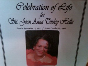 Jean Anna Tinsley Hollis 